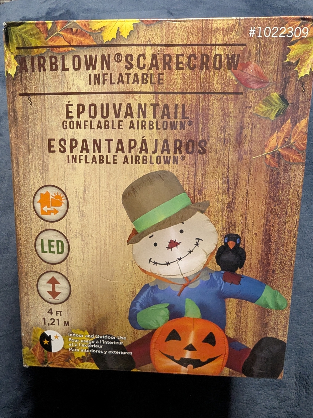 Airblown Inflatable Scarecrow Halloween Fall